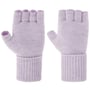 Rękawiczki Classic Fingerless by Seeberger liliowy