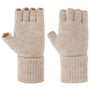 Rękawiczki Classic Fingerless by Seeberger jasnobeżowy