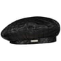 Beret Baskijski Skórzany Quilted by Seeberger czarny