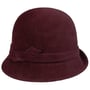 Kapelusz Velvoa Cloche by Seeberger bordowy