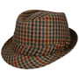Kapelusz Classic Check Trilby by Alfonso D'Este beżowy