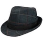 Kapelusz Tekstylny Brisburgh Trilby by Lipodo ciemnoniebieski