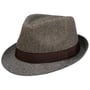 Kapelusz Classic Herringbone Trilby by Lipodo beżowo-brązowy