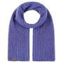 Szalik z Dzianiny Soft Merino Doubleface by Lierys fioletowy