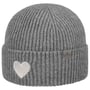 Czapka Extra Fine Merino Heart by Lierys szary