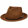 Kapelusz Daleport Crochet Fedora by Stetson brązowy