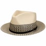 Kapelusz Słomkowy Meola Twotone Fedora by Stetson naturalny-czarny