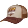 Czapka Trucker Cowboy Coffee by Stetson bordowy