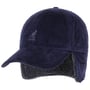 Czapka Cozy Cord z Nausznikami by Kangol ciemnoniebieski