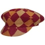 Czapka Kaszkiet Gentle Argyle Halifax by Kangol bordowy