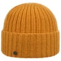 Czapka z Mankietem Uni Rib Knit by Loevenich żółty