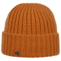 Czapka z Mankietem Uni Rib Knit by Loevenich pomarańczowy
