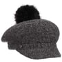 Czapka Kaszkiet Soft Pompom by Loevenich antracytowy