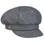 Czapka Kaszkiet British Houndstooth by Mayser niebieski
