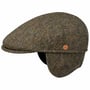 Kaszkiet Sidney Plus Harris Tweed by Mayser brązowo-oliwkowy