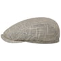 Kaszkiet Sustainable Linen Mix Driver by Stetson kremowobiały
