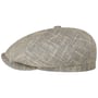 Kaszkiet Sustainable Linen Mix 6 Panel by Stetson kremowobiały