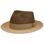 Kapelusz Rafii Twotone Toyo Fedora by Stetson ciemnobrązowy