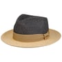 Kapelusz Rafii Twotone Toyo Fedora by Stetson ciemnoniebieski
