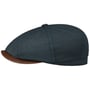 Kaszkiet Hatteras Waxed Cotton Linen by Stetson ciemnoniebieski