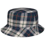 Kapelusz Caroma Check Bucket by JJ Hats niebieski