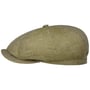 Czapka Lniana Hatteras 8 Panel by Stetson khaki