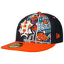 Czapka 59Fifty Astros Comic by New Era ciemnoniebieski