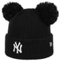 Czapka Beanie NY Yankees Double Pom by New Era czarny