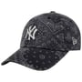 Czapka Washed Paisley Yankees by New Era szaro-czarny