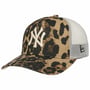 Czapka 9Forty MC WMNS Leo Yankees by New Era beżowo-czarny