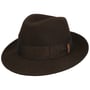 Fedora Ricky by Borsalino ciemnobrązowy