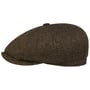 Kaszkiet Hatteras Elmdale Virgin Wool by Stetson brązowy nakrapiany