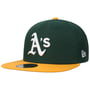 Czapka 9Fifty Basic Snap Athletics by New Era ciemnozielony