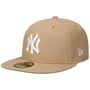 Czapka 59Fifty Ess Yankees SFB by New Era camelowy