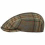 Kaszkiet Kent Yorven Check by Stetson oliwkowy nakrapiany