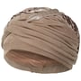 Turban Perla Taupe Tiger by Christine Headwear szarobrązowy