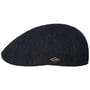 Kaszkiet Heringbone Wool Duck by JJ Hats ciemnoniebieski