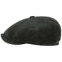 Kaszkiet 8 Panel Corduroy by JJ Hats ciemno-oliwkowy
