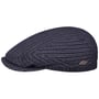 Kaszkiet Striped Herringbone Driver by JJ Hats niebiesko-ciemnoniebieski