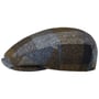 Kaszkiet Wool Check Driver by Balmoral niebiesko-oliwkowy