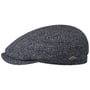 Kaszkiet Harris Tweed Driver by JJ Hats niebieski