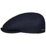Kaszkiet Kent Wool Cashmere Silk by Stetson czarno-niebieski
