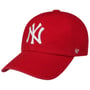 Czapka Clean Up Yankees Kids by 47 Brand czerwony