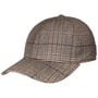 Czapka Pienza Check Wool Mix by Borsalino beżowo-brązowy