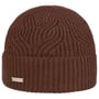 Czapka z Mankietem Merla Merino by Seeberger brązowy