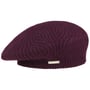 Beret Baskijski Wełniany Merla Merino by Seeberger śliwkowy