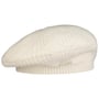 Beret Baskijski Wełniany Merla Merino by Seeberger biały