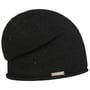 Czapka Beanie z Cekinami by Seeberger czarny