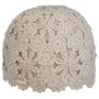 Czapka Damska Flower Crochet by Seeberger jasnoszary