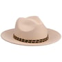 Kapelusz z Filcu Davea Fedora by Seeberger beżowy